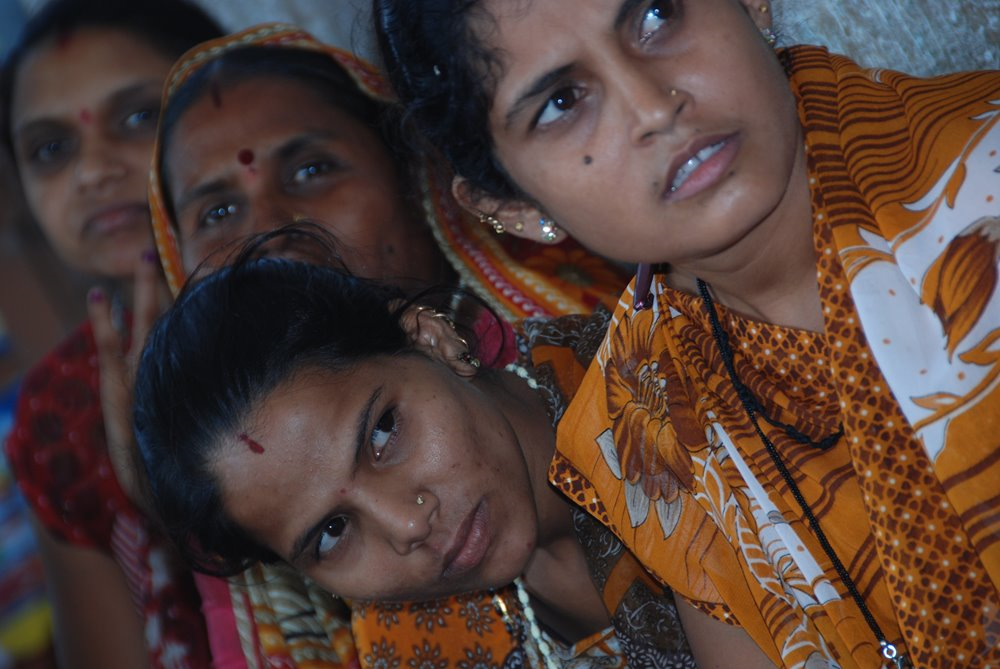 Leden va n SEWA, moeders bij SEWA-kinderopvang