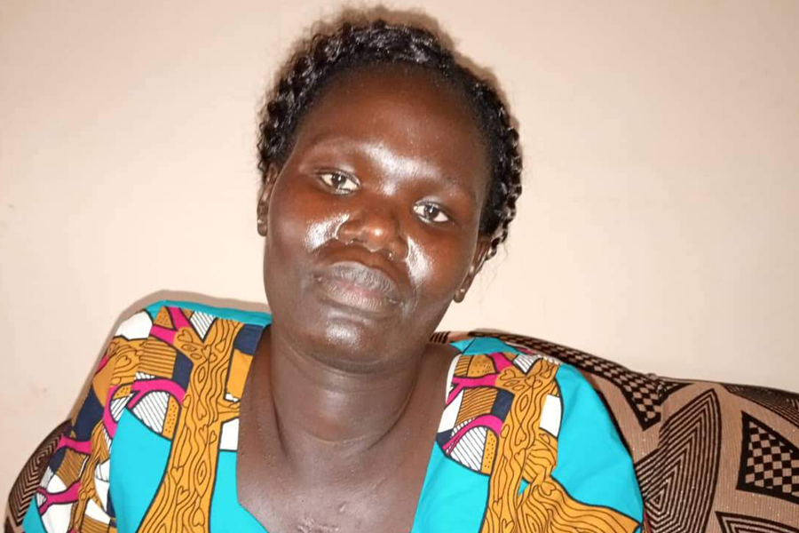 Joyce, plukker bij een bloemenbedrijf in Oeganda